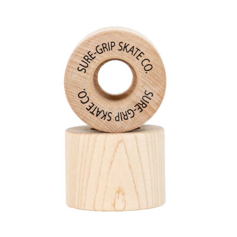 SURE GRIP WOOD ROLLER SKATE WHEELS(8-PK)