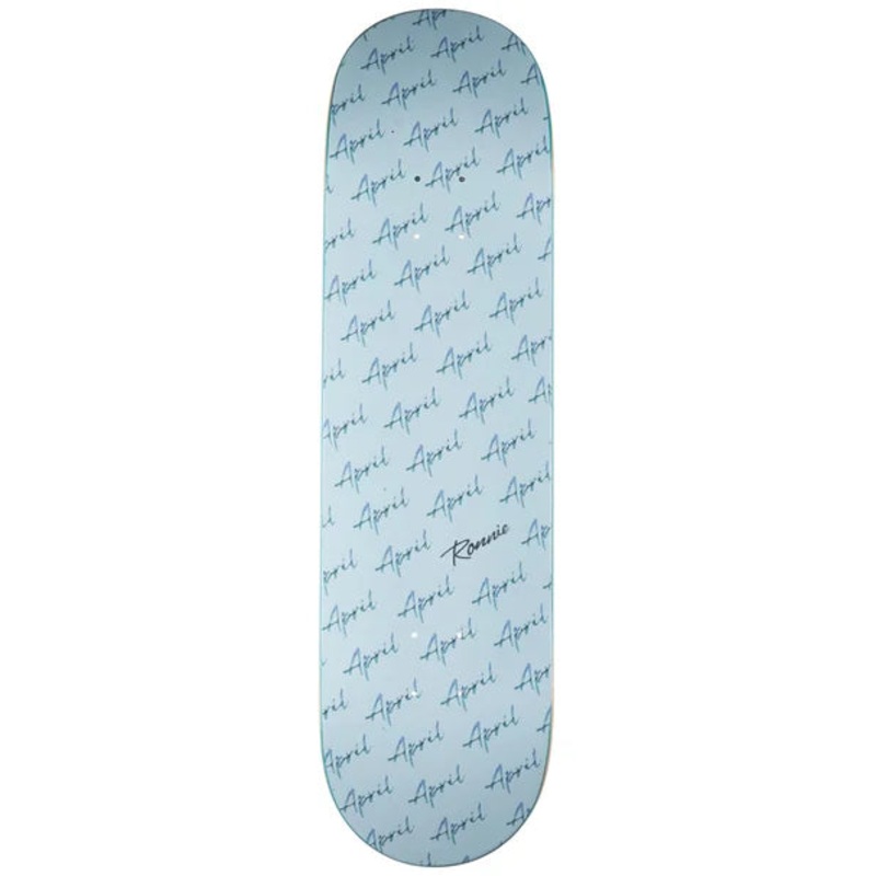 APRIL SCRIPT LOGO DECK