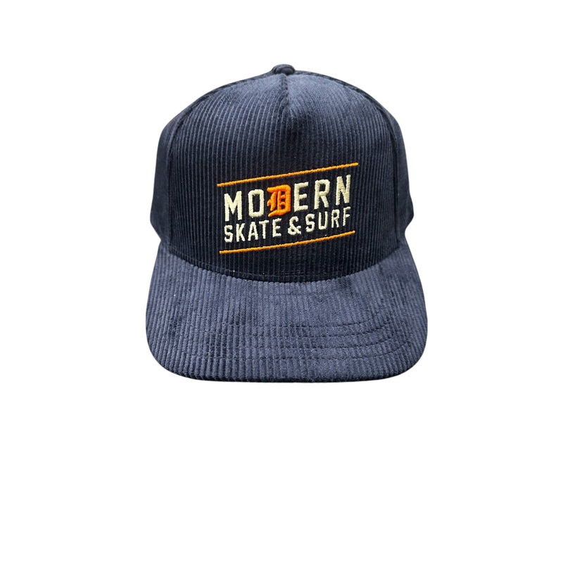 MODERN SKATE & SURF OG SKATESHOP CORDUROY SNAPBACK HAT