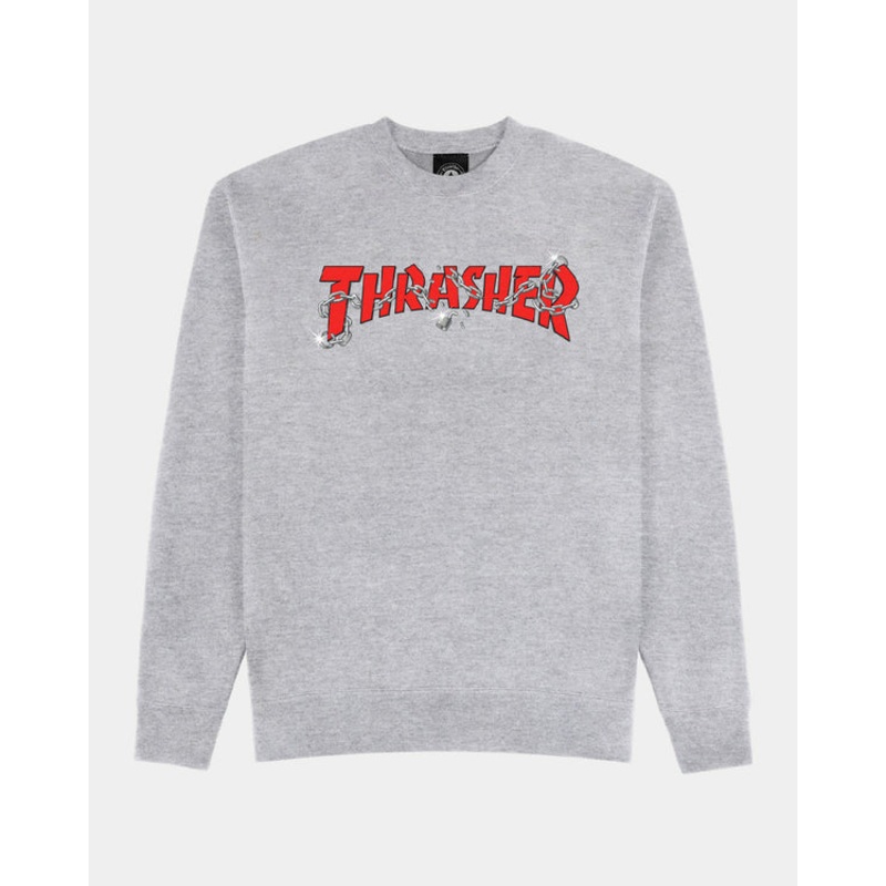 THRASHER CHAINS CREWNECK
