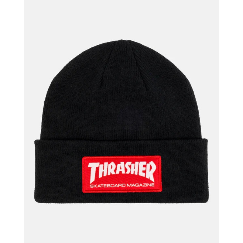 THRASHER SKATE MAG PATCH BEANIE
