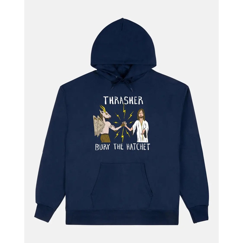 THRASHER X TOY MACHINE B.T.H. HOODIE