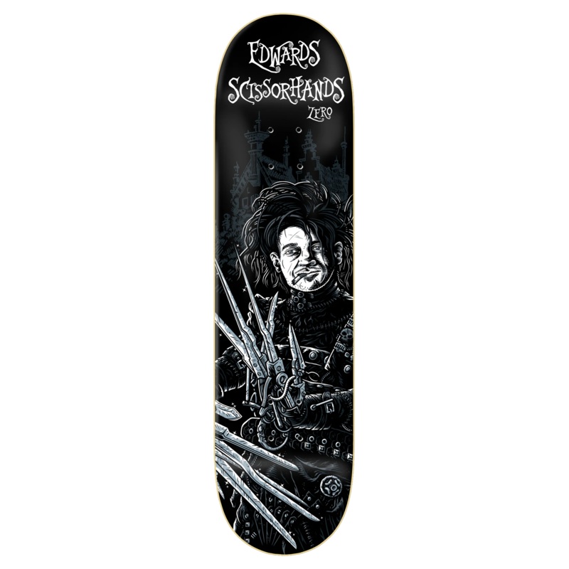 ZERO SCISSOR-HANDS SKATEBOARD DECK