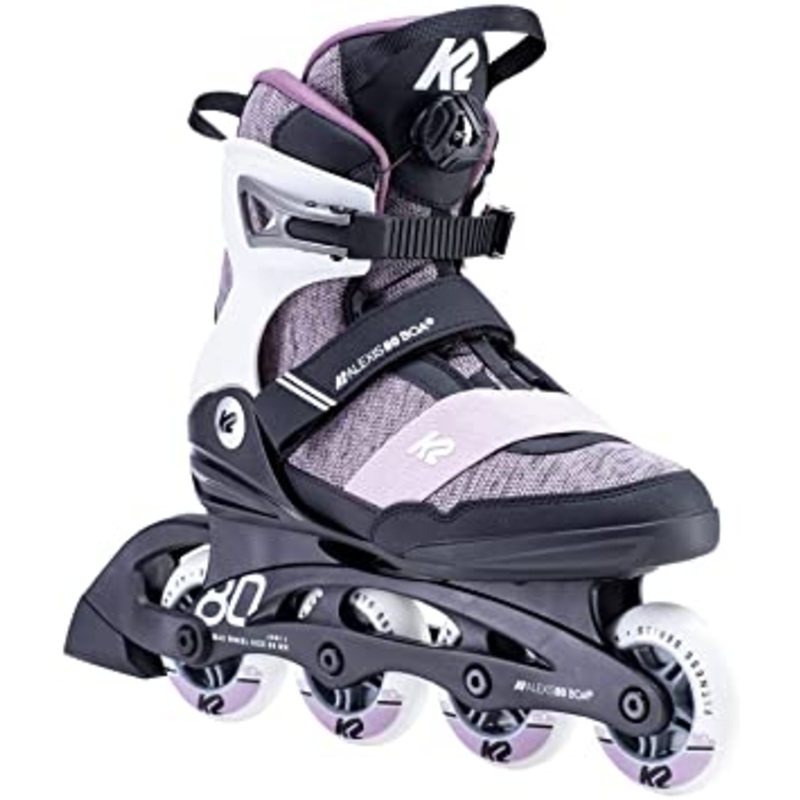 K2 Alexis 80 Boa Women’s Inline Skate 2020-Purple/Black/White