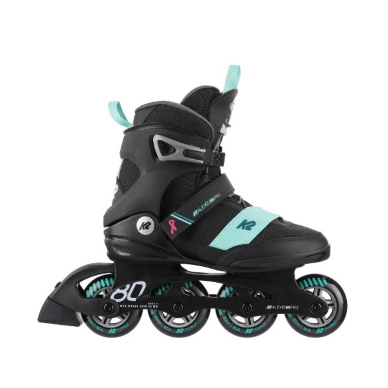 K2 ALEXIS 80 PRO Women’s Inline Skate 2021 Black Teal