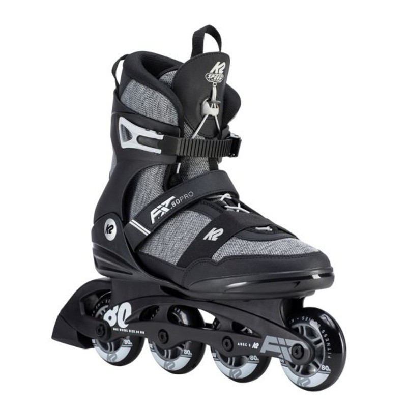 K2 F.I.T. 80 Pro Men’s Inline Skate 2021 – Black Gray
