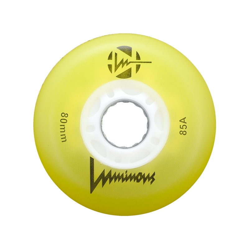 Luminous LED Inline Skate Wheels 80mm/85a