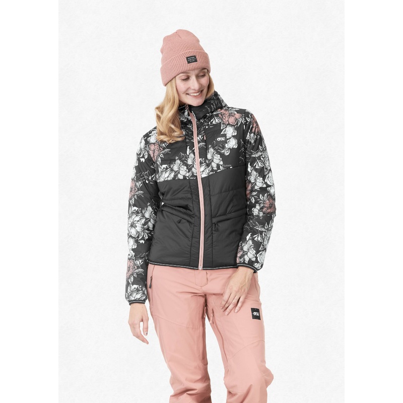 PICTURE ORGANIC KALLYA WOMEN’S SNOW JACKET-PEONIES/BLACK (2021)
