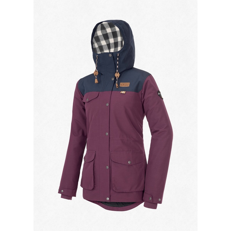 PICTURE ORGANIC KATE WOMEN’S SNOW JACKET-BURGUNDY (2021)