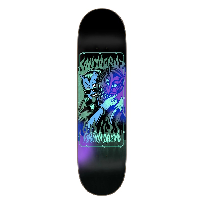 SANTA CRUZ DEVIL MASK DECK