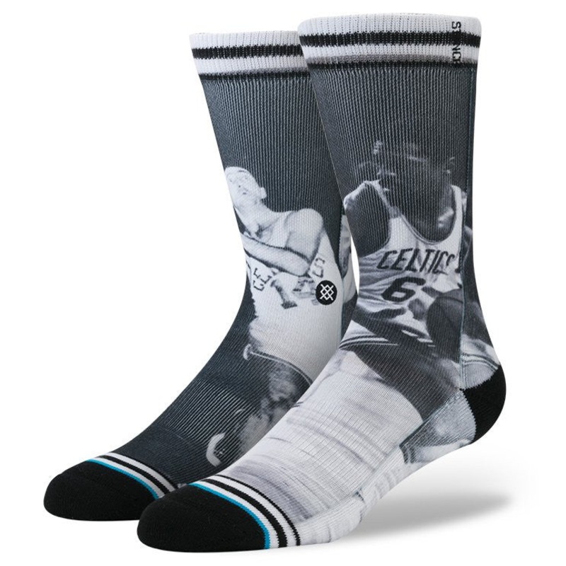 Stance Men’s Cousy/Russel Socks – Black