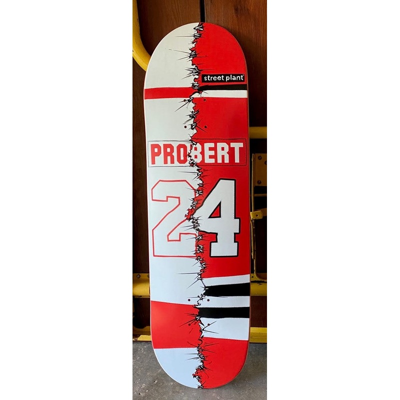 STREET PLANT BOB PROBERT JERSEY SKATEBOARD DECK – 8.5″