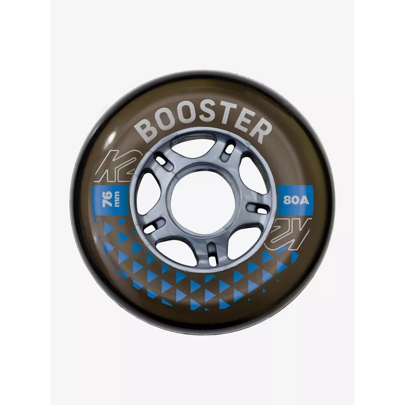 K2 BOOSTER WHEELS 76MM/80A W/ ILQ 5 BEARINGS 8-PACK