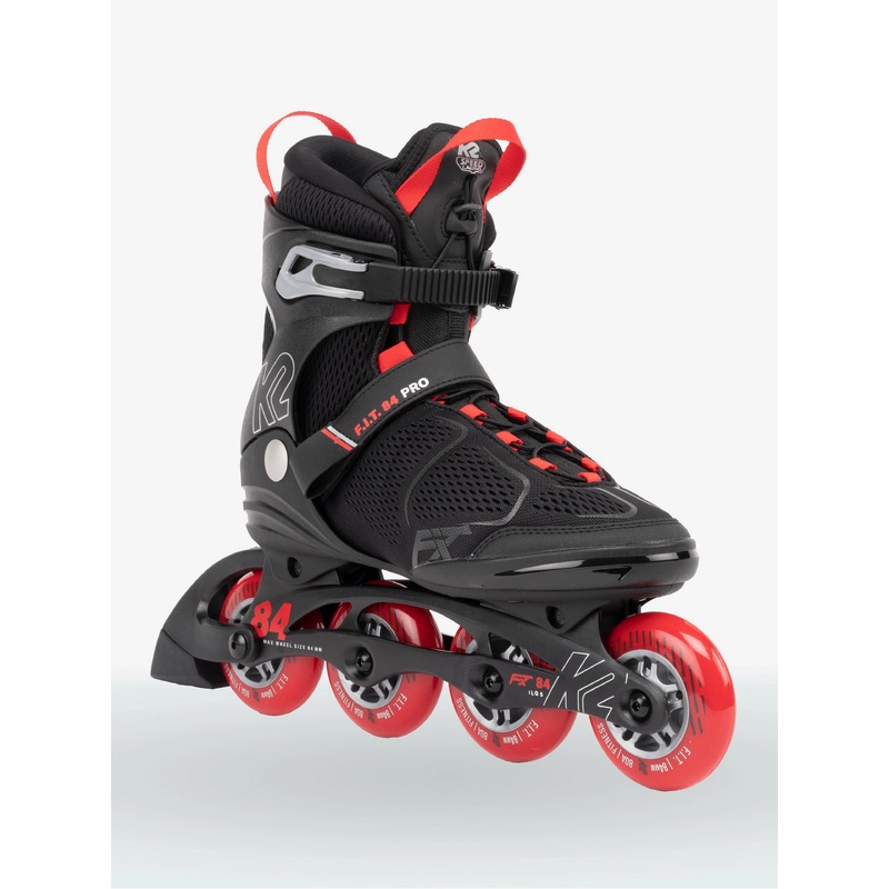 K2 F.I.T. 84 PRO INLINE SKATES 2022-RED/BLACK