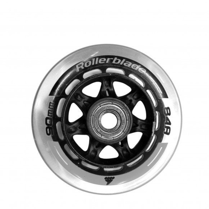 ROLLERBLADE 90MM WHEELS + SG9 BEARINGS-8 PACK