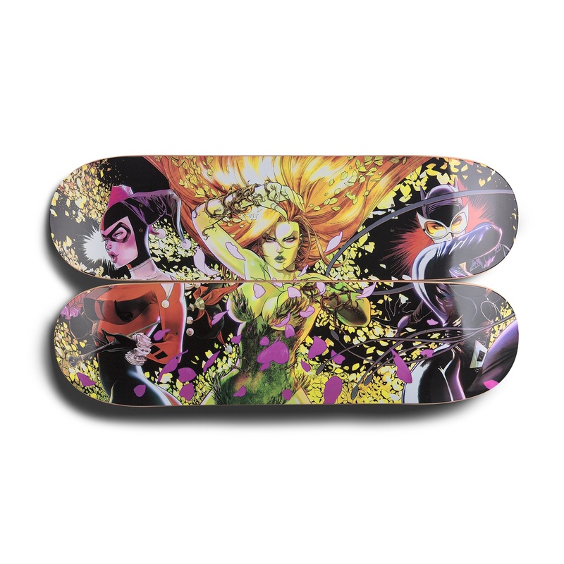 COLOR BARS DC COMICS HERE COMES TROUBLE DECK SET