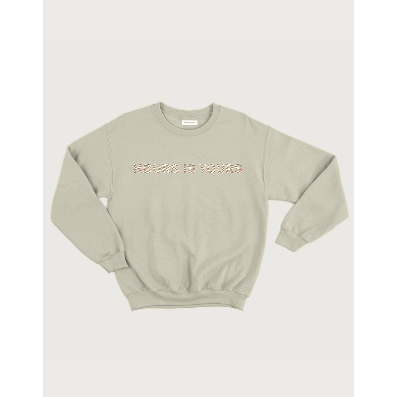 HOURS IS YOURS DILO TIGER CREWNECK SWEATSHIRT