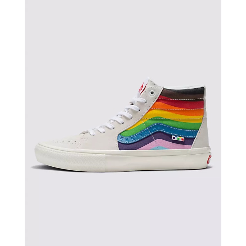 VANS SKATE SK8-HI PRIDE SHOES