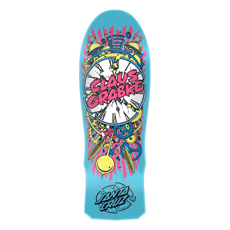 CLAUS GRABKE EXPLODING CLOCKS REISSUE SKATEBOARD DECK