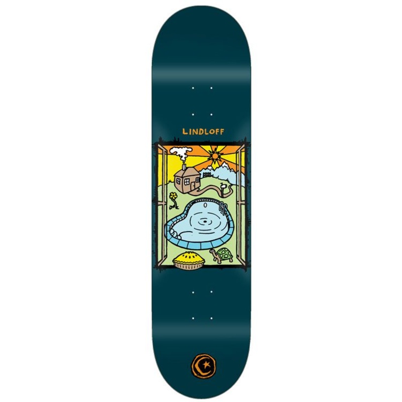FOUNDATION TURTLE PIE SKATEBOARD DECK