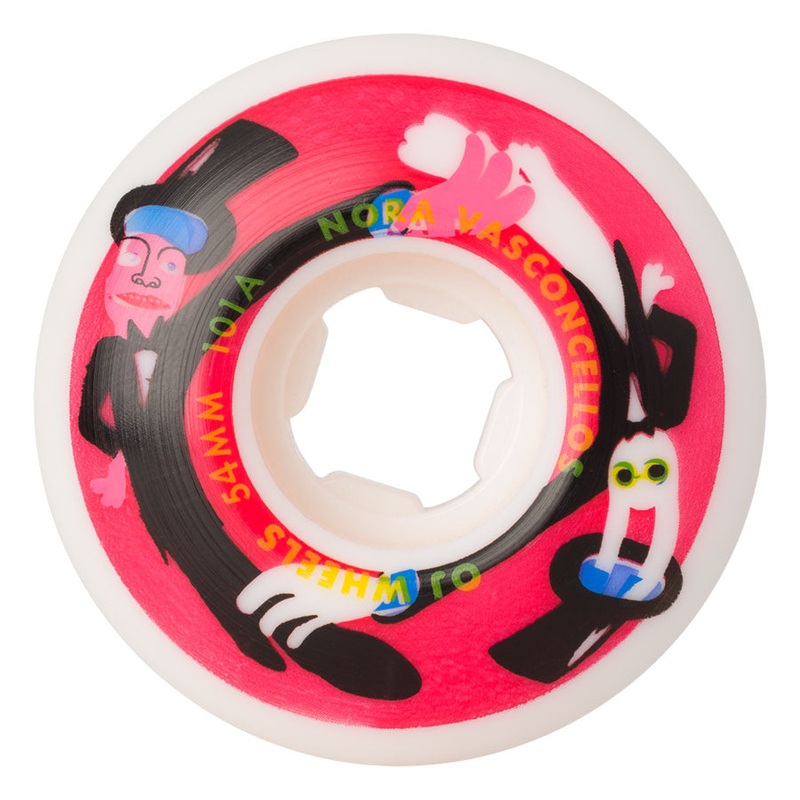 OJ NORA VASCONCELLOS BY ALEXIS ELITE EZ EDGE SKATEBOARD WHEELS