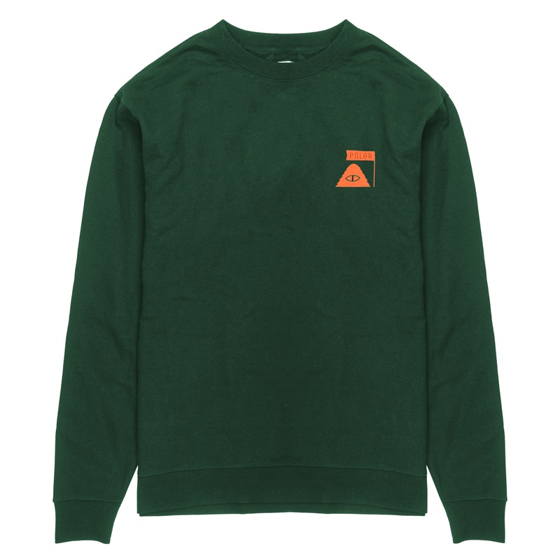 POLER DOWNHILL CREW NECK SWEATSHIRT