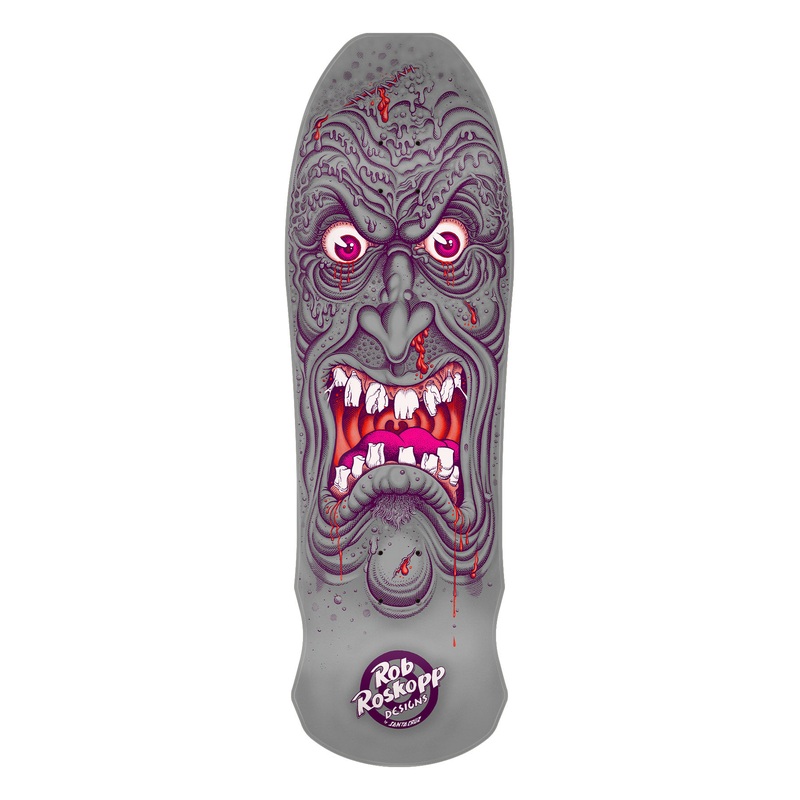 SANTA CRUZ ROB ROSKOPP FACE FLORIAN REISSUE SKATEBOARD DECK