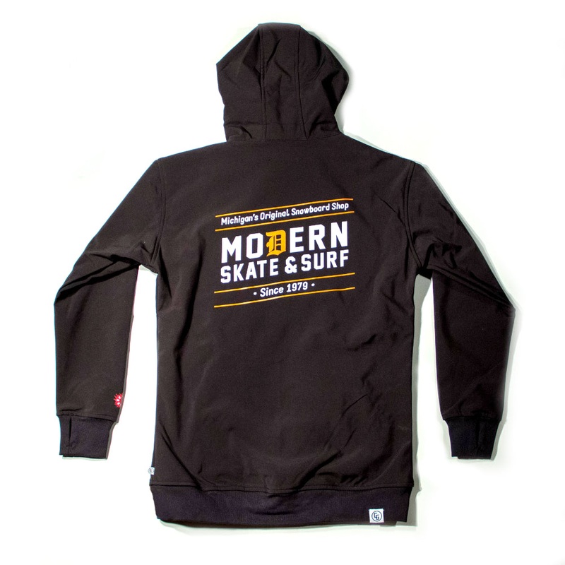 Candygrind x Modern Custom Tech Hoodie – Black