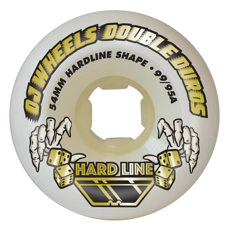 OJ DOUBLE DURO HARDLINE SKATEBOARD WHEELS