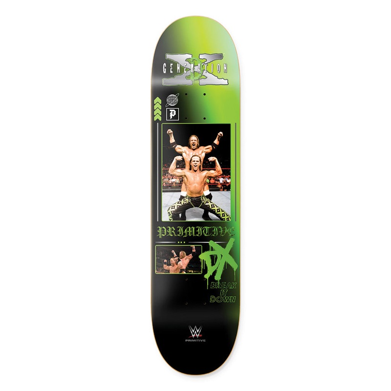 PRIMITIVE DX TEAM SKATEBOARD DECK