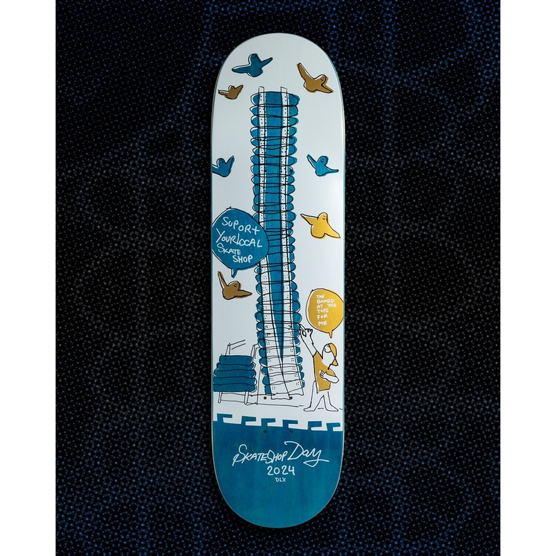 SKATE SHOP DAY SHOP KEEPER SKATEBOARD DECK