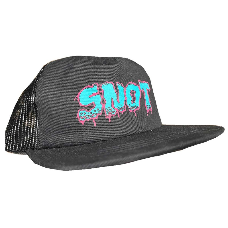 SNOT MELTDOWN LOGO TRUCKER